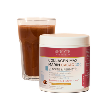 COLLAGEN MAX MARINE CACAO &ndash; пищевая добавка с морским коллагеном и гиалуроновой кислотой, порошок, 260 г BYCOLMXMC10G фото