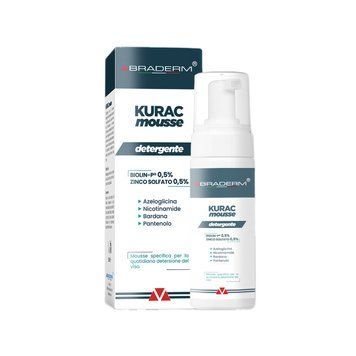 Braderm Kurac Cleansing Mousse - Пінка для вмивання Braderm1 фото