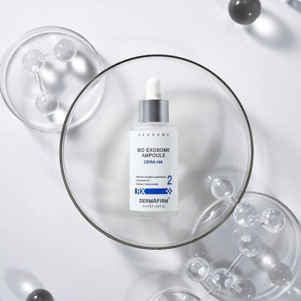 RX Bio Exosome Ampoule Cera‑HA 50 мл &ndash; Зволожувальна сироватка з екзосомами та церамідами DermAfirm 41 фото