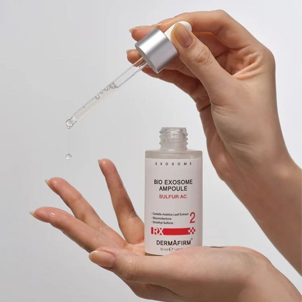 DermAfirm Bio Exosome Ampoule Sulfur‑AC 50 мл &ndash; Себорегулююча сироватка для жирної та проблемної шкіри DermAfirm 42 фото