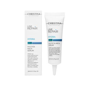 Christina Line Repair Hydra HA Eye & Neck Serum - Сироватка з гіалуроновою кислотою для шкіри навколо очей і шиї CHR938 фото