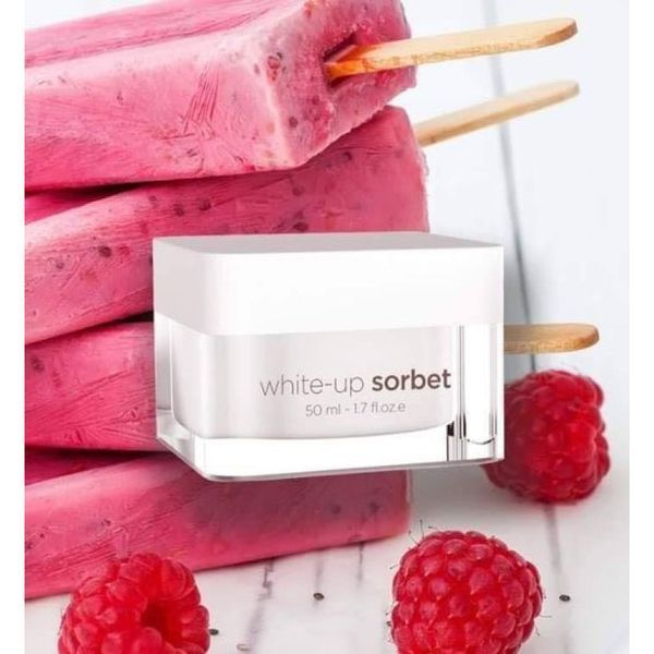 Крем для освітлення шкіри та контролю меланогенезу White - Up Sorbet , 50мл  Ek-043 фото