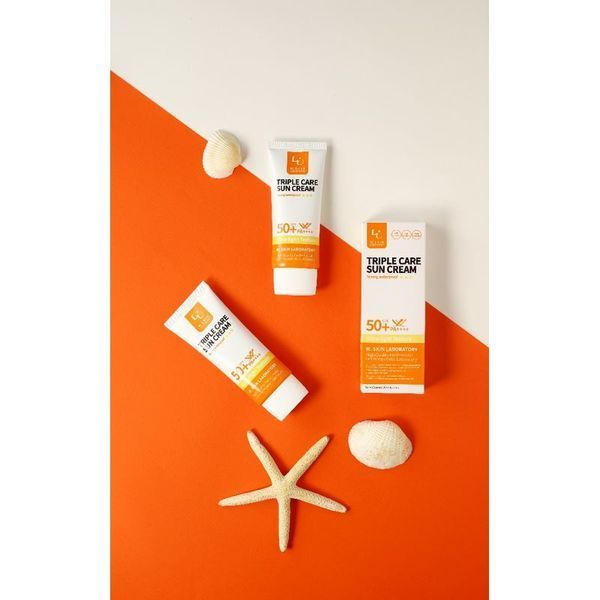 Сонцезахисний крем W.Skin Laboratory Triple Care Sun Cream SPF50+ PA++++, 60 г W.Sk.L-008 фото