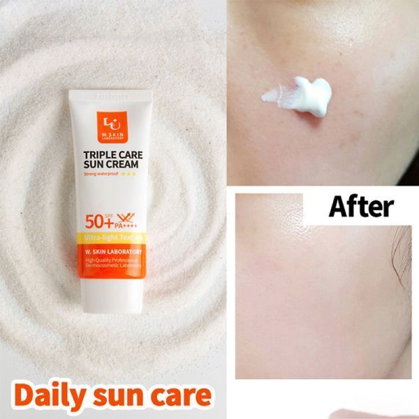 Сонцезахисний крем W.Skin Laboratory Triple Care Sun Cream SPF50+ PA++++, 60 г W.Sk.L-008 фото