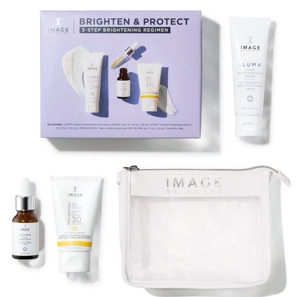 Image Skincare Facial Set Brighten & Protect Kit - Набір для освітлення та захисту шкіри обличчя TKEU-121 фото