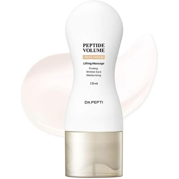 DR. PEPTI Peptide Volume Neck Cream 2 in 1 &mdash; ліфтинг-крем для шиї та декольте з масажером Gua Sha, 120 мл Dr-15 фото