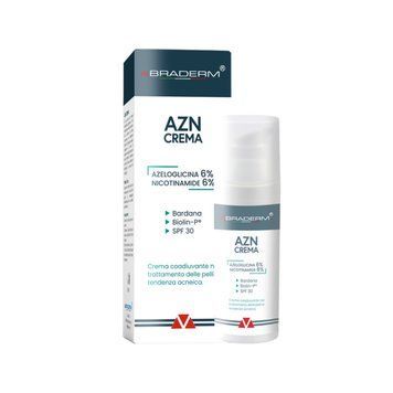 Braderm Azn Cream SPF 30 &mdash; зволожуючий сонцезахисний крем з пребіотиками, 30 ml Braderm3 фото