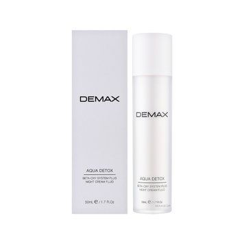 Demax Aqua Detox Night Cream Fluid - Нічний крем-флюїд для жирної, комбінованої та проблемної шкіри обличчя 123 фото