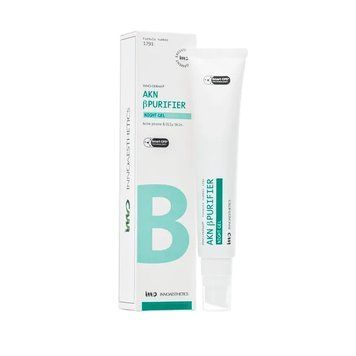 Нічний гель для терапії акне - Innoaesthetics AKN Purifier 24h Night Gel ID010_1300 фото
