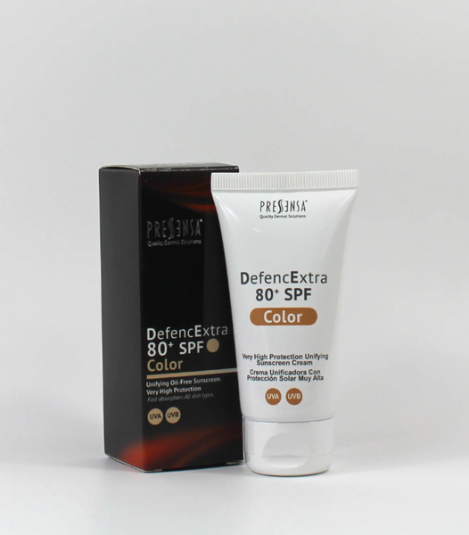Pressensa DefencExtra SPF 80 Color тонуючий сонцезахисний крем Pressensa-004 фото