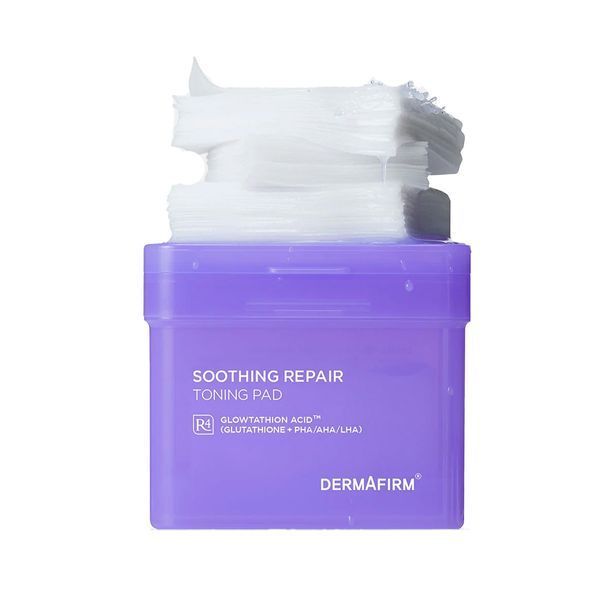 DermAfirm Soothing Repair Toning Pad R4 - Заспокійливі відновлюючі патчі DermAfirm&nbsp;7 фото