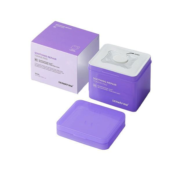 DermAfirm Soothing Repair Toning Pad R4 - Заспокійливі відновлюючі патчі DermAfirm&nbsp;7 фото