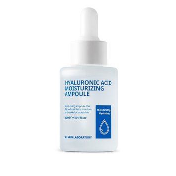 Інтенсивна зволожувальна ампула з гіалуроновою кислотою від W.Skin Laboratory Hyaluronic Acid Moisturizing Ampoule, 30 мл W.Sk.L-015 фото
