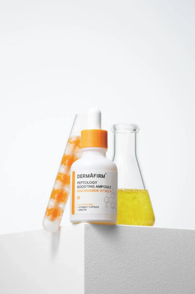 Сироватка бустер з ніацинамідом та вітаміном C - Peptology Boosting Niacinamide Vita C+, 30 ml DermAfirm 38 фото