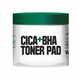 Тонер-педи з центелою та BHA-кислотою W.Skin Laboratory Cica Plus BHA Toner Pad, 70 шт W.Sk.L-020 фото 1