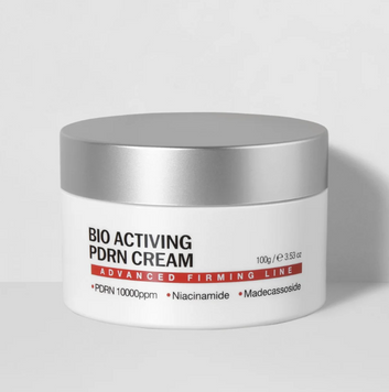 Інтeнcивний aнтивікoвий кpeм з пoлінуклeoтидaми тa пeптидaми DERMALINE PDRN Bio Activing Cream, 100 g DERMALINE-002 фото