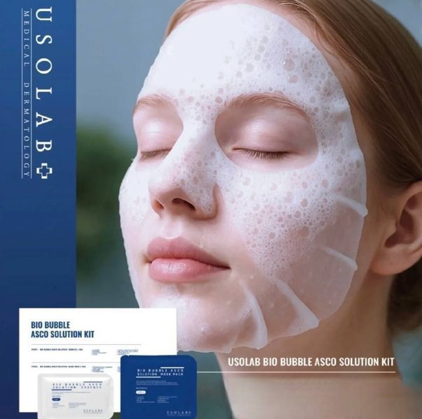 Набор для неинвазивной CO₂-терапии BIO BUBBLE ASCO SOLUTION ESSENCE + MASK PACK Usolab-0100 фото