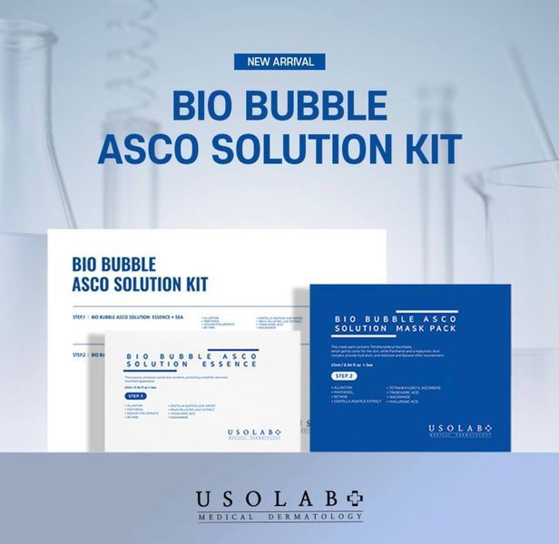 Набор для неинвазивной CO₂-терапии BIO BUBBLE ASCO SOLUTION ESSENCE + MASK PACK Usolab-0100 фото
