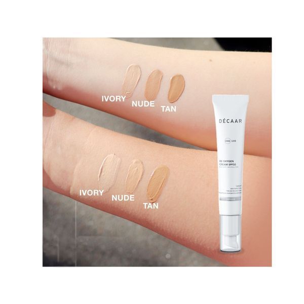 Decaar BB Oxygen Cream SPF 50 Ivory - ВВ-крем кислородный SPF 50 с тоном Ivory D747 фото