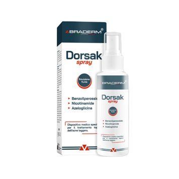 Braderm Dorsak Spray - Активный противовоспалительный спрей для тела Braderm4 фото