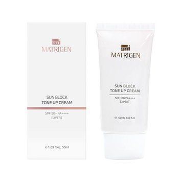 Антивозрастный солнцезащитный крем Matrigen Sun Block Tone Up Cream, SPF 50 PA++++ MG-37 фото